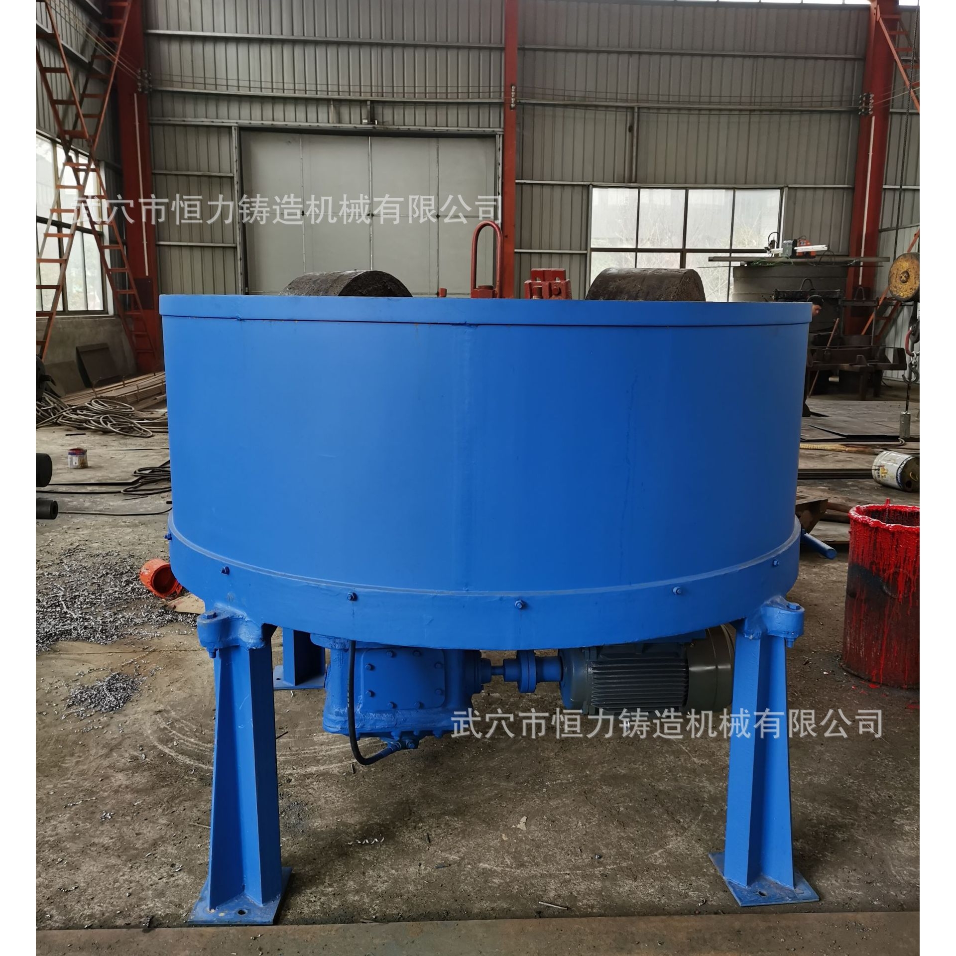 碾轮混砂机 湖北武穴恒力国标制造 使用可靠 寿命长
