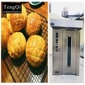 32盘64盘热风旋转烤炉 菠萝包循环热风烘炉 推车旋转烤炉