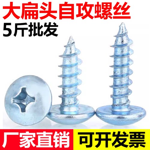 【5斤批发】大扁头自攻螺丝