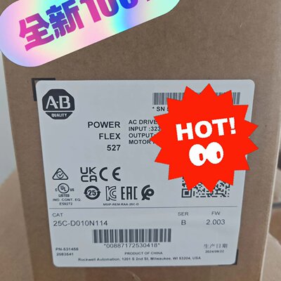 议价25C-D010N114，AB罗克韦尔PowerFlex52可维修