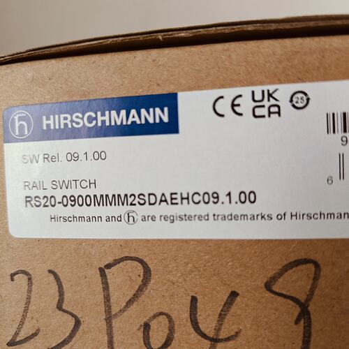 议价赫斯曼RS20-0900MMM2SDAEHC 9口工业级网管可维修