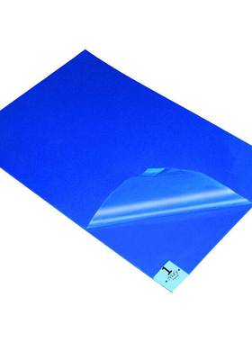 雅的除尘地垫防静电无尘垫粘尘垫除尘脚垫蓝色26*45英寸【66*115c