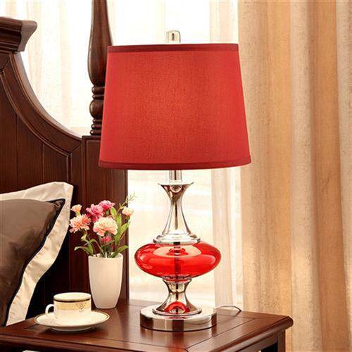 络曼(LUOMAN) 新婚房婚庆台灯欧式卧室床头灯礼品礼物创意定制节