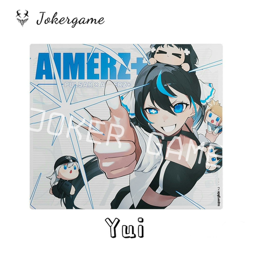 派世 Pulsar x Aimerz+ Yui 同款复刻电竞钢化玻璃鼠标垫打瓦FPS