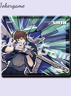 派世Pulsar Something 联名鼠标垫无畏契约fps特调钢化玻璃复刻版