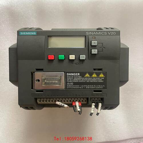 【非标价】西门子V20变频器6SL3210-5BE23-0UV0，3K