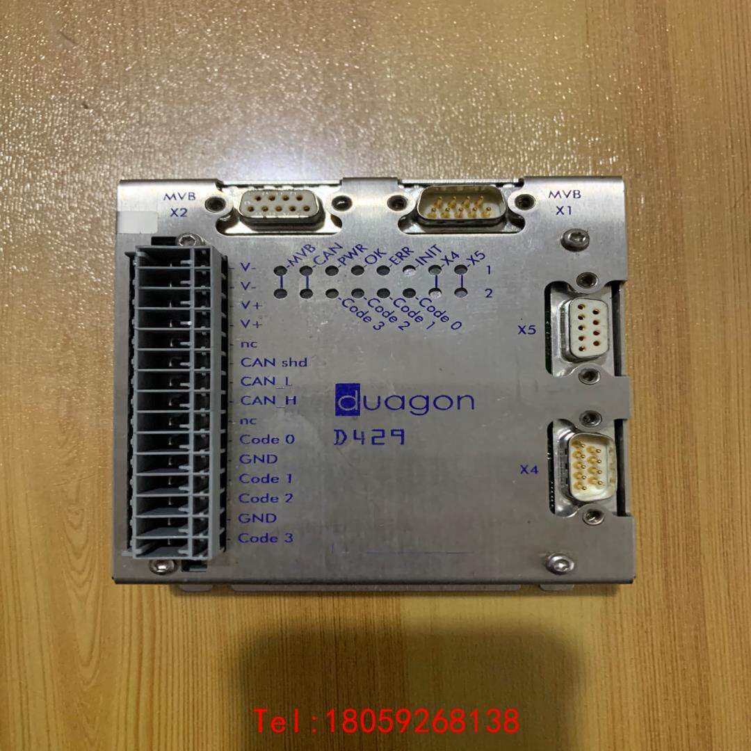 【非标价】瑞士DUAGON杜根控制模块D429X T-HV-7153