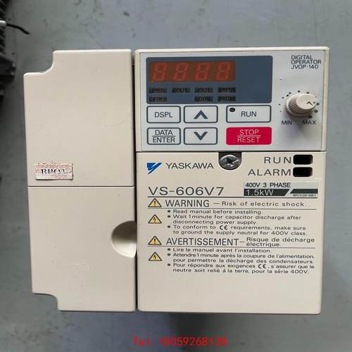 【非标价】CIMR-V7AT41P5安川变频器，拆机的，通电测试包好，