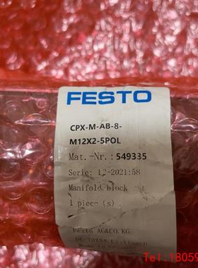 【非标价】FESTO 549335 CPX-M-AB-8-M12X2-