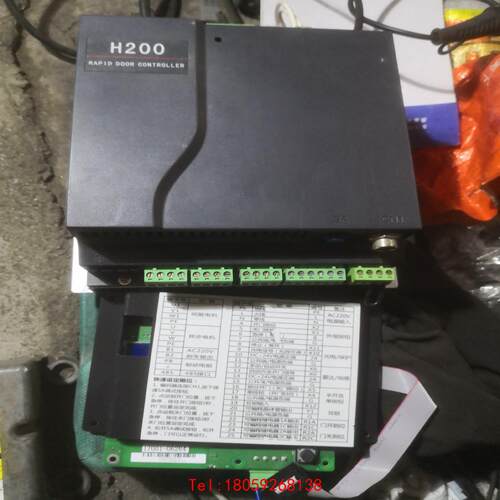 【非标价】DFS研和H200伺服卷帘门快速门控制箱自己拆下来
