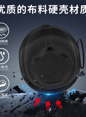 虎炳适用NSVE耳机收纳包头戴式能之N5耳机包能之N5pro收纳盒抗压防摔保护耳机收纳盒便携包