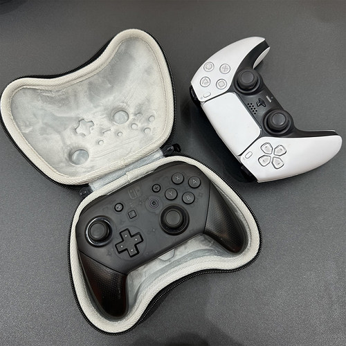 虎炳适用任天堂Switch pro手柄收纳包switch2pro专业ns2pro手柄包pc电脑版抗压黑神话悟空双手柄收纳盒保护包