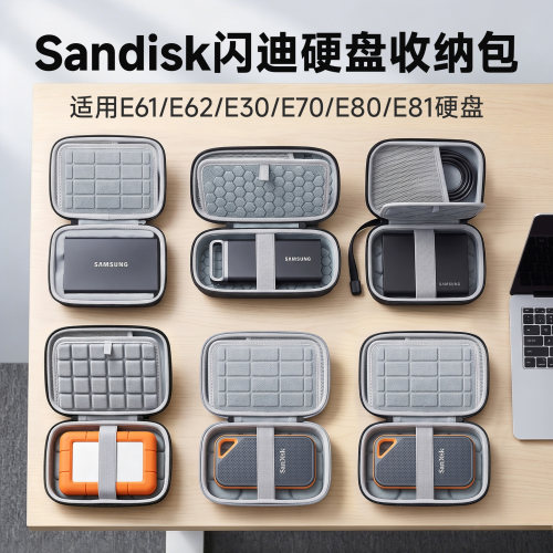 虎炳闪迪E61/E62/E30/E70硬盘包
