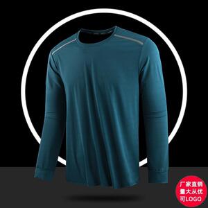 速干衣女春秋季跑步运动宽松显瘦健身瑜伽服上衣登山长袖t恤训练