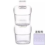 轻奢收纳筐葱姜蒜小挂篮多层厨房置物架卫生间浴室壁挂式收纳神器