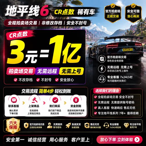 【拍卖场】地平线6CR点稀有车