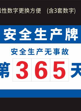 倒计时生产运行数字标识牌提示牌