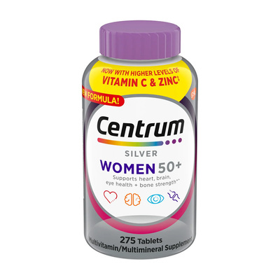 效期到26.08 Centrum 中老年50岁+女性复合维生素 275粒