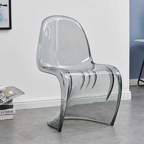 潘东椅s美人北欧创意简约亚克力餐椅 幽灵椅水晶凳子网红透明椅子