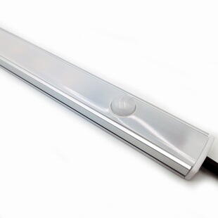 LED智能人体感应硬灯条低压壁橱柜吊顶床底夜灯 触摸感应铝槽灯带