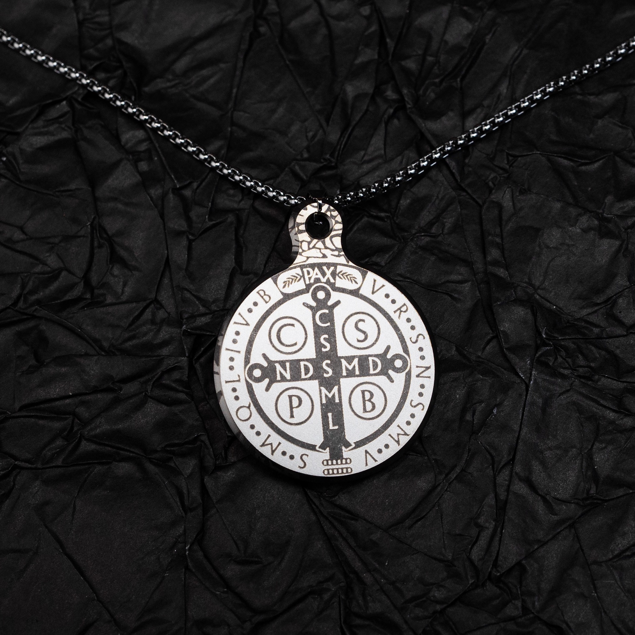 Meteor圣本笃吊坠圣牌吊坠