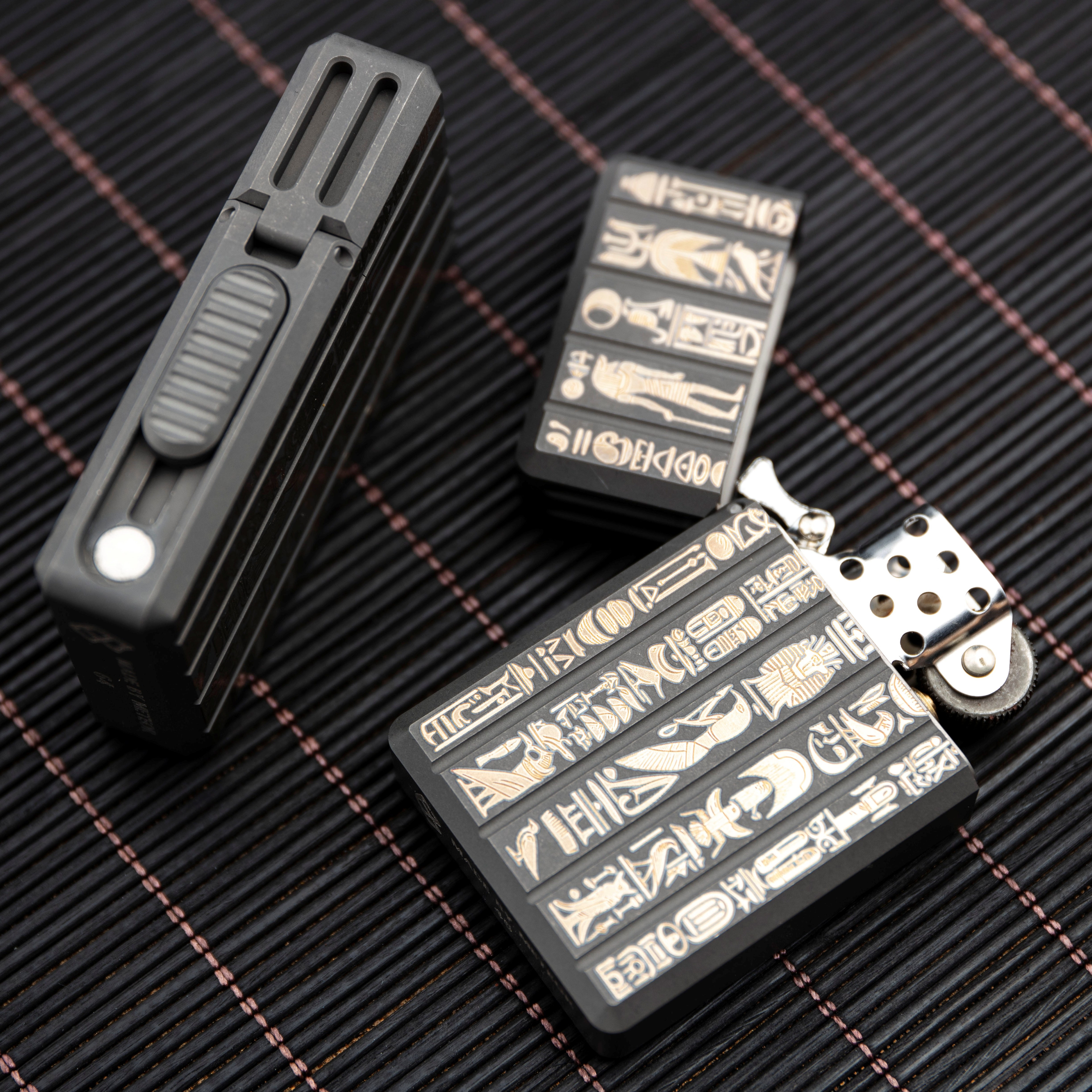 METEOR火胄煤油打火机埃及文字