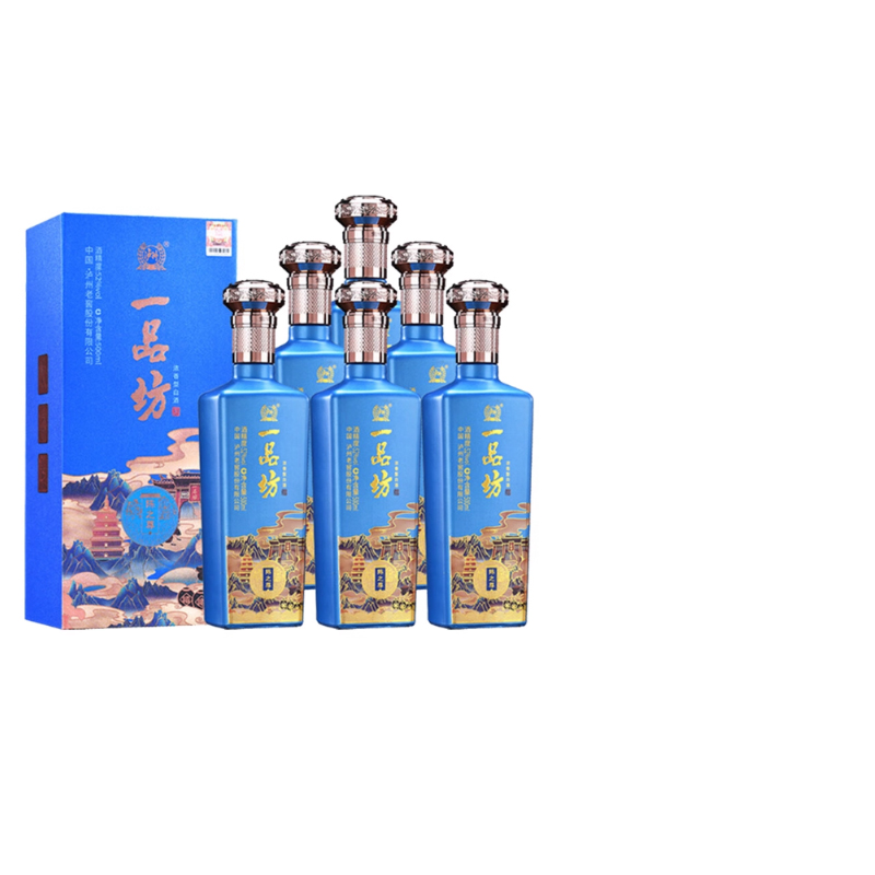 泸州老窖浓香型一品坊陈之尊52度白酒500ml*6瓶送礼白酒 口粮酒