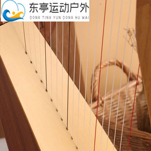 厂家琴24弦莱雅琴箜篌初学者小型里拉琴小众乐器lyr晗畅15弦小