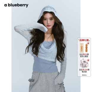 dance 韩版 辣妹背心罩衫 T恤女 ablueberry 两件套26春时尚 Let