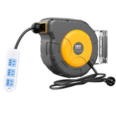 拓力普自动伸缩卷管器20米气动工具汽修气鼓 水鼓电子鼓节能灯鼓