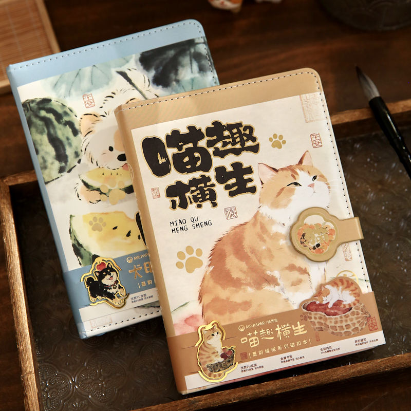 高颜值喵趣横生萌宠磁扣本
