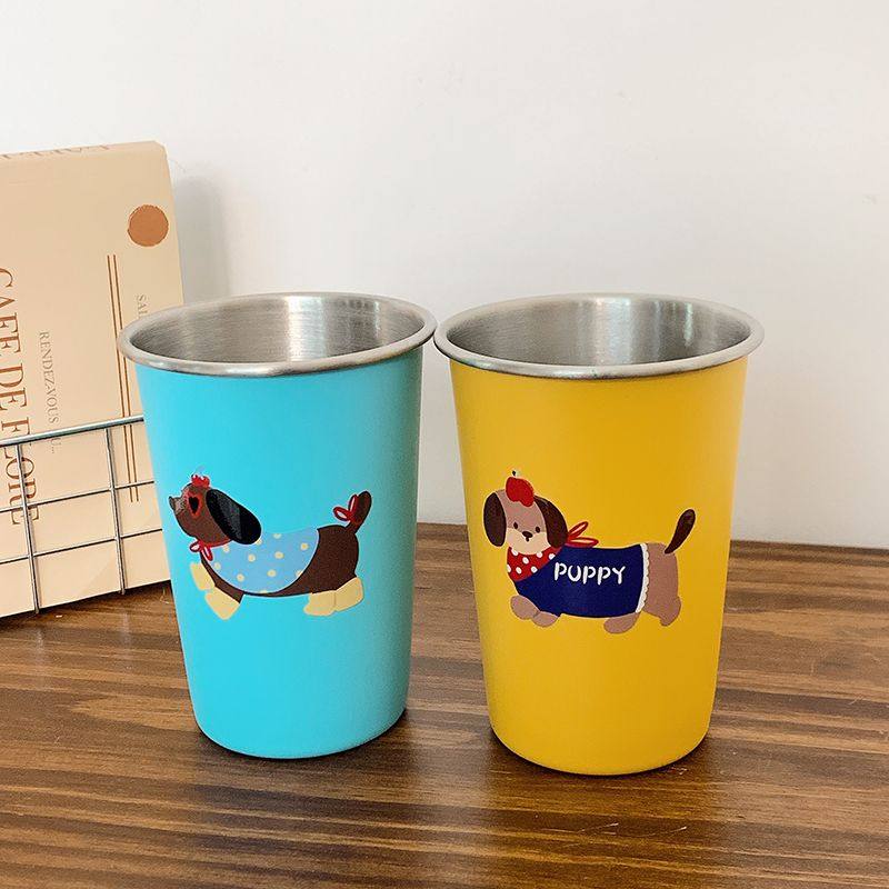 腊肠狗304不锈钢可爱简约漱口杯家用情侣卡通创意学生洗漱牙刷杯,家庭/个人清洁工具,洗漱杯,淘宝优惠券,粉丝福利购,淘宝优惠卷