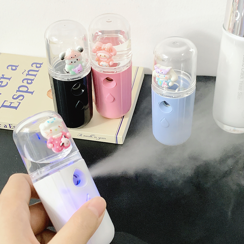 高颜值卡通补水喷雾纳米解暑神器手持加湿器脸部桌面摆件