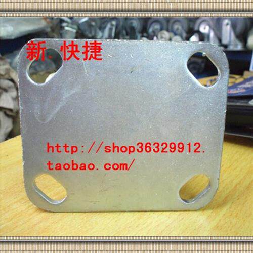 6寸静音高弹橡胶定向轮/超级人造胶轮/静音轮/轮子/脚轮/工业轮