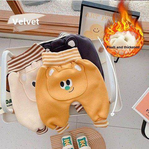 婴儿裤子大pp裤春秋保暖高腰护肚冬季加绒外穿男女童宝宝大屁屁裤,童装/婴儿装/亲子装,裤子,淘宝优惠券,粉丝福利购,淘宝优惠卷