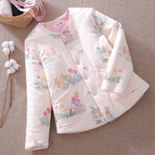 夹棉贴身棉衣薄棉保暖内穿打底棉服冬装 纯棉花棉袄内胆女 修身