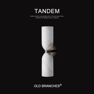 老树枝 TANDEM法式覆古云石壁灯中古轻奢别墅背景墙走廊走道灯