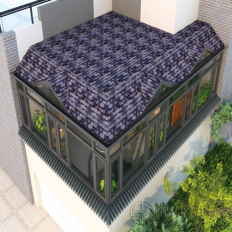 保利诺克仿古阳光房中欧式全铝合金断桥铝花园露台密封隔音隔热铝