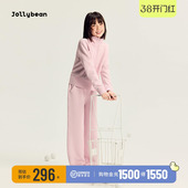 肌理感立领运动休闲套装 26春款 女童休闲套装 jollybean