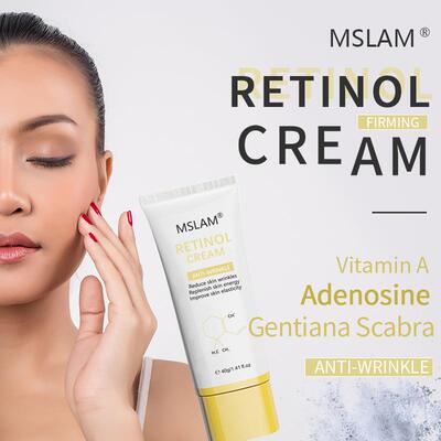 全英文跨境 RETINOL CREAM视黄醇面霜Face Cream补水抗皱紧致淡纹