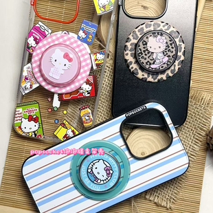 kitty可爱卡通popsockets泡泡骚通用手机气囊磁吸支架啪嗒凯蒂猫