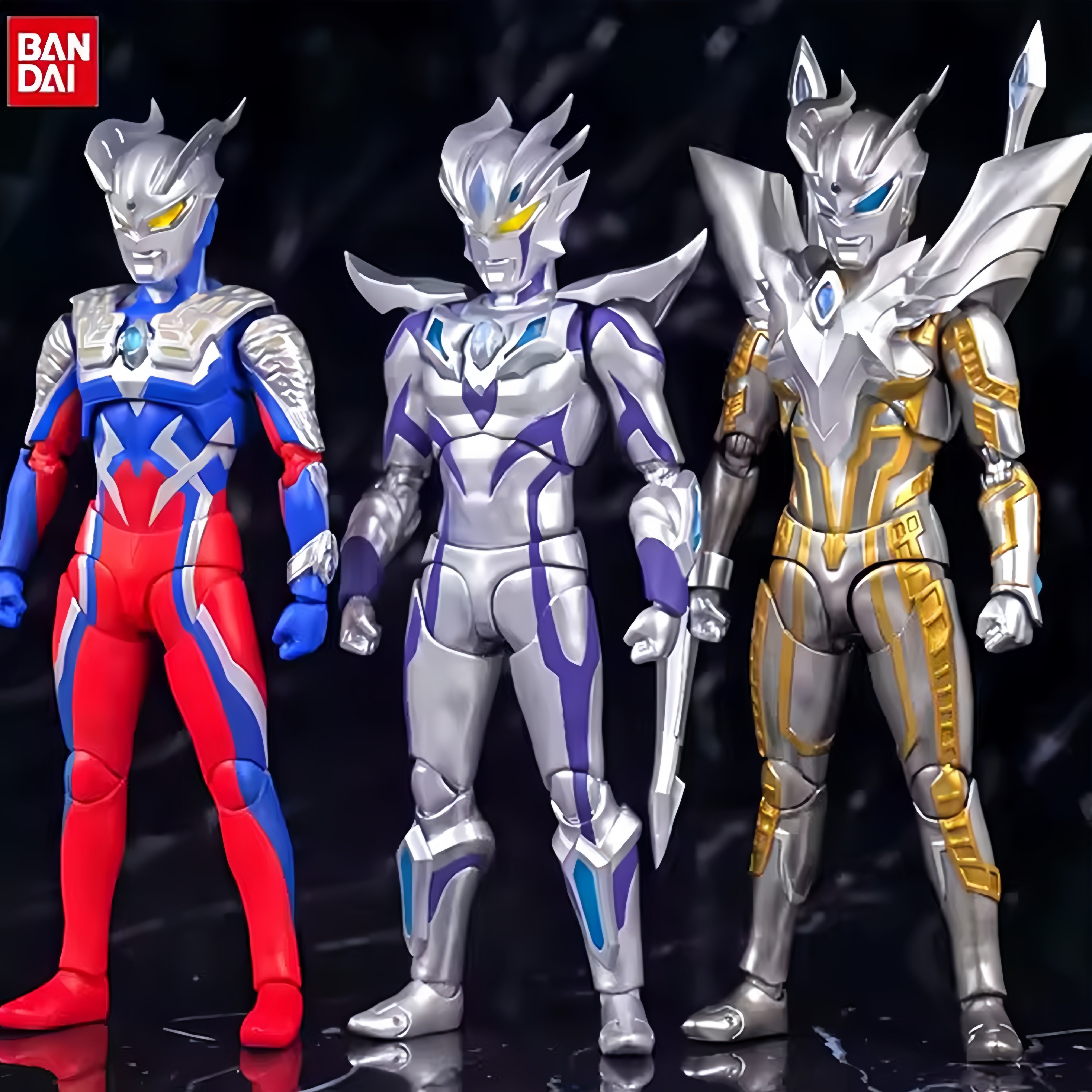 正版万代奥特曼玩具闪耀赛罗