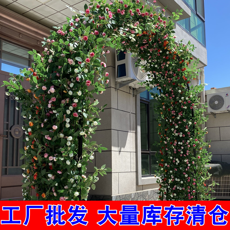 仿真花藤空调管子装饰假