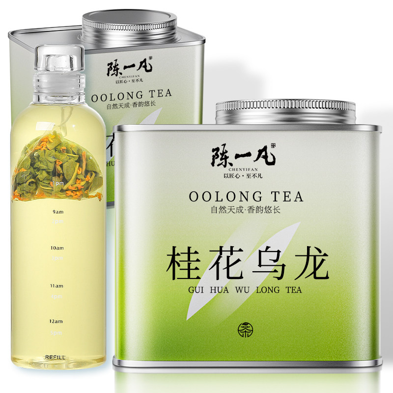 陈一凡桂花乌龙 茶包桂花茶台湾高山冻顶乌龙茶 可冷萃原叶袋泡茶