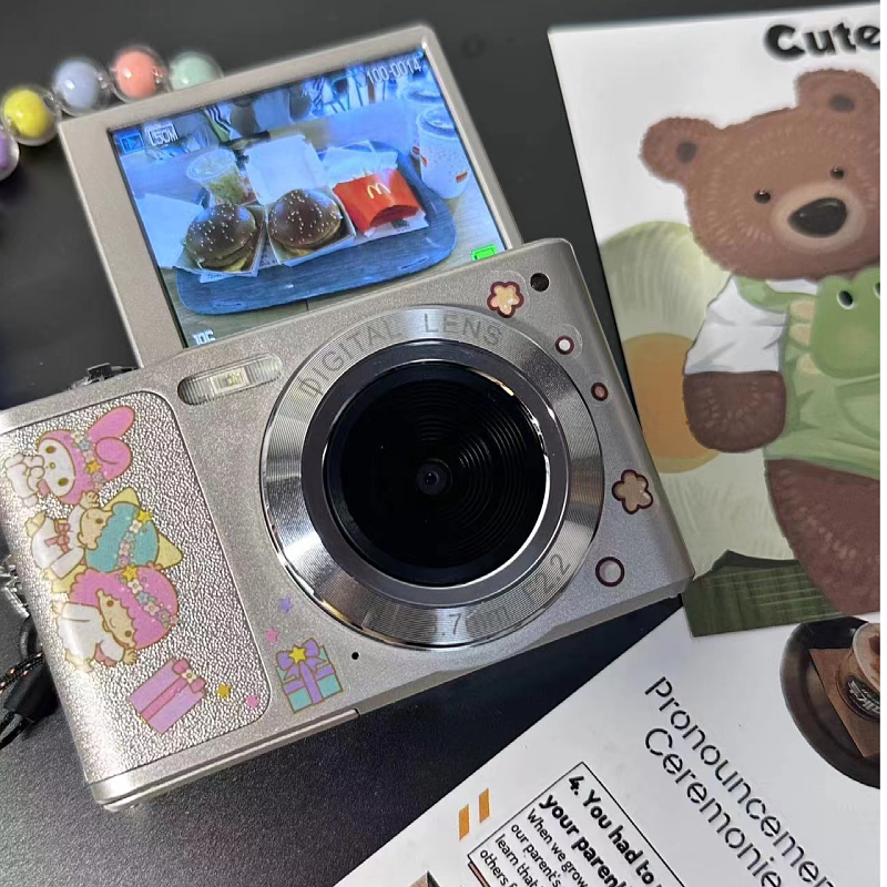 CCD相机学生数码高清校园入门级复古胶片感随身小型vlog卡片