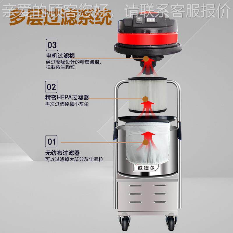 物业保洁用无线式WD-1570大率功尘器 干充湿两用电式吸尘机吸15L,五金/工具,工业吸尘器/除尘器,淘宝优惠券,粉丝福利购,淘宝优惠卷
