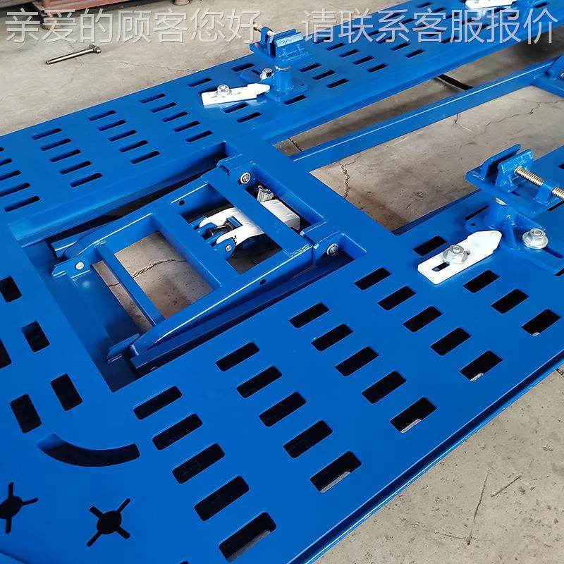 OBC出口正汽车OBC-B5E钣凹大梁校设备金矫正维修平台整体升降陷修