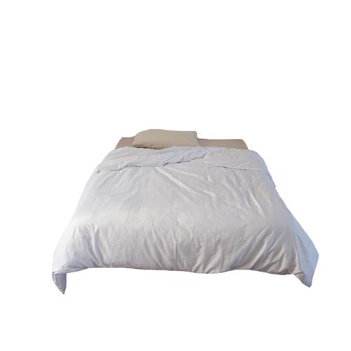 特惠牛货 外贸出口加厚埃及棉贡缎双人白色被套200*230 酒店被罩