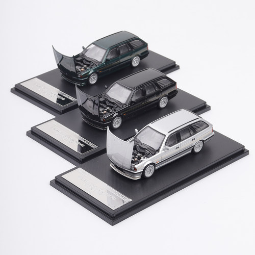 宝马E34合金汽车模型1/64