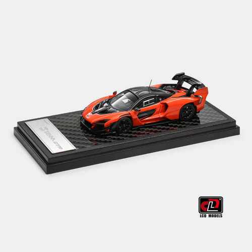 LCD 1:64 McLaren Senna GTR 迈凯伦塞纳GTR 木瓜橙 合金车模型